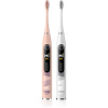 Oclean X10 Oclean X10 Pink sonická elektrická zubná kefka 1 ks + Oclean X10 Silver sonická elektrická zubná kefka 1 ks