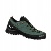 Pánske prístupové topánky Salewa Wildfire 2 čierno-zelené, veľkosť 43 (9 UK)