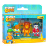BOTI Stumble Guys 3-pack zberateľských figúrok (Veloci T, Leonidas, Capt Noheart)