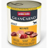 ANIMONDA Gran Carno Fleisch Adult hovädzie + morka 6 x 0,8 kg