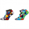 Ponožky VoXX MAXIM 02 mix s modrou 23-25 (35-38)