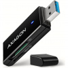 AXAGON CRE-S2N External SLIM card reader 2-slot & lun SD/microSD