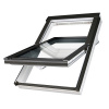 Okno strešné FAKRO PTP-V U4 - plastové - 78 x 118 cm, RAL 9003 Signálna biela