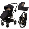 Kočárek VELMONT 2v1 black/beige (WOGSVEL01A0)