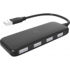 USB (2.0) hub 4-port, DHC-CT110C, čierny, Hewlett-Packard