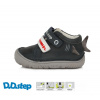 D.D.STEP kožené barefoot tenisky 073 shark - royal blue Veľkosť-obuvi: 20