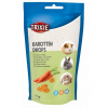 Trixie CARROT DROPS mrkvové dropsy pamlsek pro hlodavce 75 g