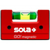 Sola 1621101 GO! magnetic - kompaktní vodováha 6,8cm