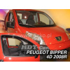 Plexi, ofuky PEUGEOT Bipper, 4/5D, 2008 =>, přední