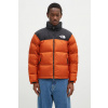 Páperová bunda The North Face 1996 Retro Nuptse Jacket pánska, oranžová farba, zimná, oversize, NF0A3C8D5PO1