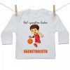 Boodyy Tričko s dlhým rukávom Keď vyrastiem budem basketbalista 110 (4-5 rokov)