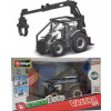 Lesný traktor Valtra N174 s kládami, pohon BBURAGO