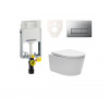 Swiss aqua technologies Cenově zvýhodněný závěsný WC set Geberit k zazdění + WC SAT Brevis SIKOGE1W8