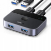 Prepínač / prepínač USB 3.0 (2x2) Ugreen CM757, 5 Gbps + 2x USB kábel 1.5 m