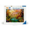 Puzzle 2D: Svet dinosaurov 500 dielikov