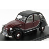 Edicola Citroen 2cv Charleston 1982 1:24 červená čierna