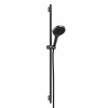 Hansgrohe Rainfinity Set sprchovej hlavice, tyče a hadice, 3 prúdy, EcoSmart, kefovaný čierny chróm 28744340-HG