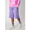 Pánske kraťasy CHAMPION Embroidered Heavy Cotton Shorts 218489 VS048 Farba: Fialová, Veľkosť: L