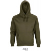 SOL'S | Condor, Unisex mikina s kapuc., zelená army, XXL