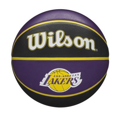 Wilson NBA Team Tribute Bskt La Lakers U WTB13XBLL - purple 7