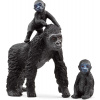 Schleich 42601 gorilia rodinka
