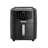 TESLA AirCook & Steam QS500 - multifunkční parní a horkovzdušná fritéza (AIRCKQS500BLK)