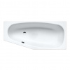 Kaldewei Asymetrická vaňa Mini ľavá 832, 1570x 75/50 cm, antislip, Perl-Effekt, biela 224830003001