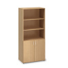Interiér Říčany Vysoká skriňa ProOffice 80 x 47 x 178 cm, buk
