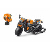 Stavebnica Motorka s Helmou pre Deti 6+ - 403 Dielikov, Detailný Design, 17 cm