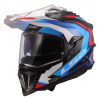 Prilba LS2 MX701 Explorer C FRONTIER II WHITE BLUE-06 Veľkosť: L (59-60 cm)