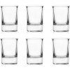 UNIGLASS Súprava 6 panákov na alkohol Elegant Viva 50 ml