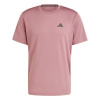 adidas Train Essentials Stretch Training pánske tričko Crimson/Black XL