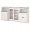 Ikea hauga biela polička 244x46x116 cm (Ikea hauga biela polička 244x46x116 cm)