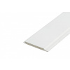 Cezar - PVC obklad ventilačný panel 10cm L = 3,00 m Biela Jednotná farba Farba: Biela, povrch: Matný, Príslušenstvo: Stenové panely