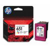 HP 651 color (C2P11AE) - originálny