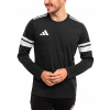 Pánske tričko adidas Squadra 25 s dlhým rukávom LM čierne JF6073 - L