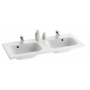 Ravak Chrome umývadlo 120x49 cm obdĺžnik umývadlo na nábytok biela XJG01112000