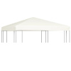 Strieška na altánok 310 g/m², 3x3 m, krémovo biela-ForU-44777