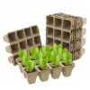 lacne-dekoracie.sk Sada 10ks kvetináč rašelinový, sadbovač, na 12 rastlín 8488