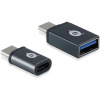 Conceptronic DONN04G káblová redukcia USB 3.1 Gen 1 Type-C, USB 2.0 Type-C USB 3.1 Gen 1 Type-A, USB 2.0 Micro Čierna (DONN04G)