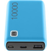 Cellularline Essence, 10 000 mAh, powerbanka, modrá PBESSENCE10000B