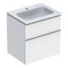 Geberit iCon - Skrinka s umývadlom, 60x63x48 cm, lesklá biela 502.335.01.2
