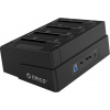 Dokovací stanice pro pevné disky Orico Clone 2.5 / 3,5 4 pozice USB3.0 1 až 3 (černý)