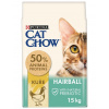 Purina Cat Chow Hairball Control kuracie 15kg