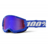 Motokrosové okuliare 100% strata2 blue mirror red/blue lens
