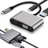 Verk ADAPTÉR TYP C HDMI VGA USB 3.1