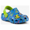 Coqui Dětské boty do vody 8701-248-2014 royal/lime Dino+amulet Little Frog Vel. 23/24