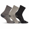 Merrell ponožky MEA33507C3B2 CHARH WOOL EVERYDAY CREW (3 packs) charcoal he