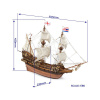 OCCRE HMS Golden Hind 1:85 kit (KR-oc12003)