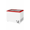 TEFCOLD Pultová mraznička prosklené rovné víko | ARO 401/2 Red Edge